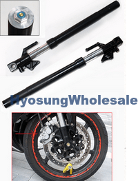 51220HP9250120 51210HP9250120 51220HP9200 51210HP9200 Hyosung Front Fork Set Black GT650 GT650R